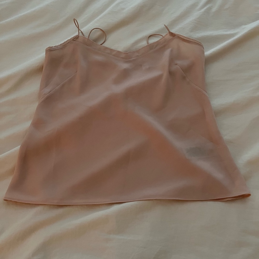 Ted Baker pale pink silk camisole